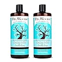 Dr. Woods Unscented Baby Mild Liquid Castile Soap - Natural Soap for Sensitive Skin, Gentle Cleanser with Hemp Oil and Vitamin E - Paraben, Sulfate