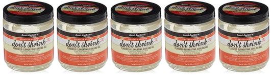 Aunt Jackie's Don't Shrink Flaxseed Elongating Curling Gel, 15 oz (Pack of 5)