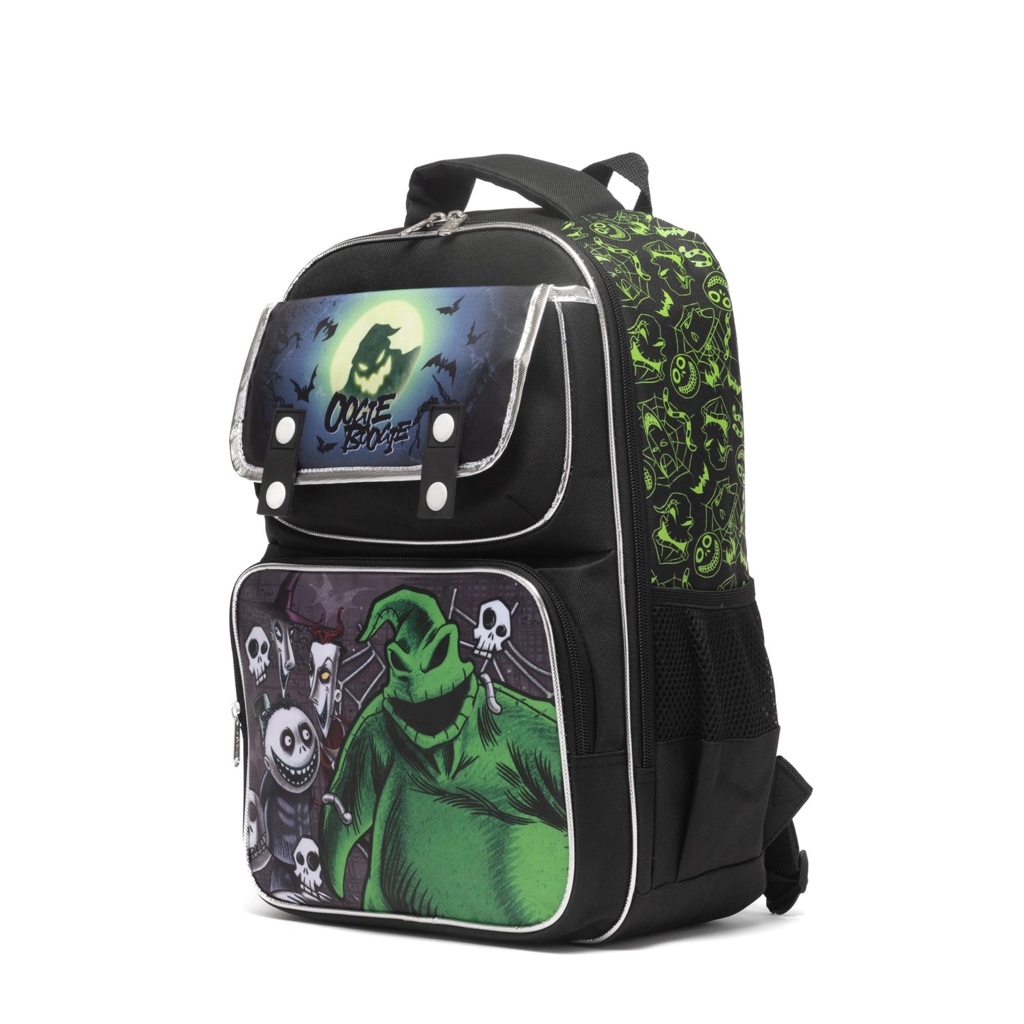 Ruz - Nightmare Before Christmas Oogie Boogie Large School backpack with Padded Back and Adjustable Straps, A28254