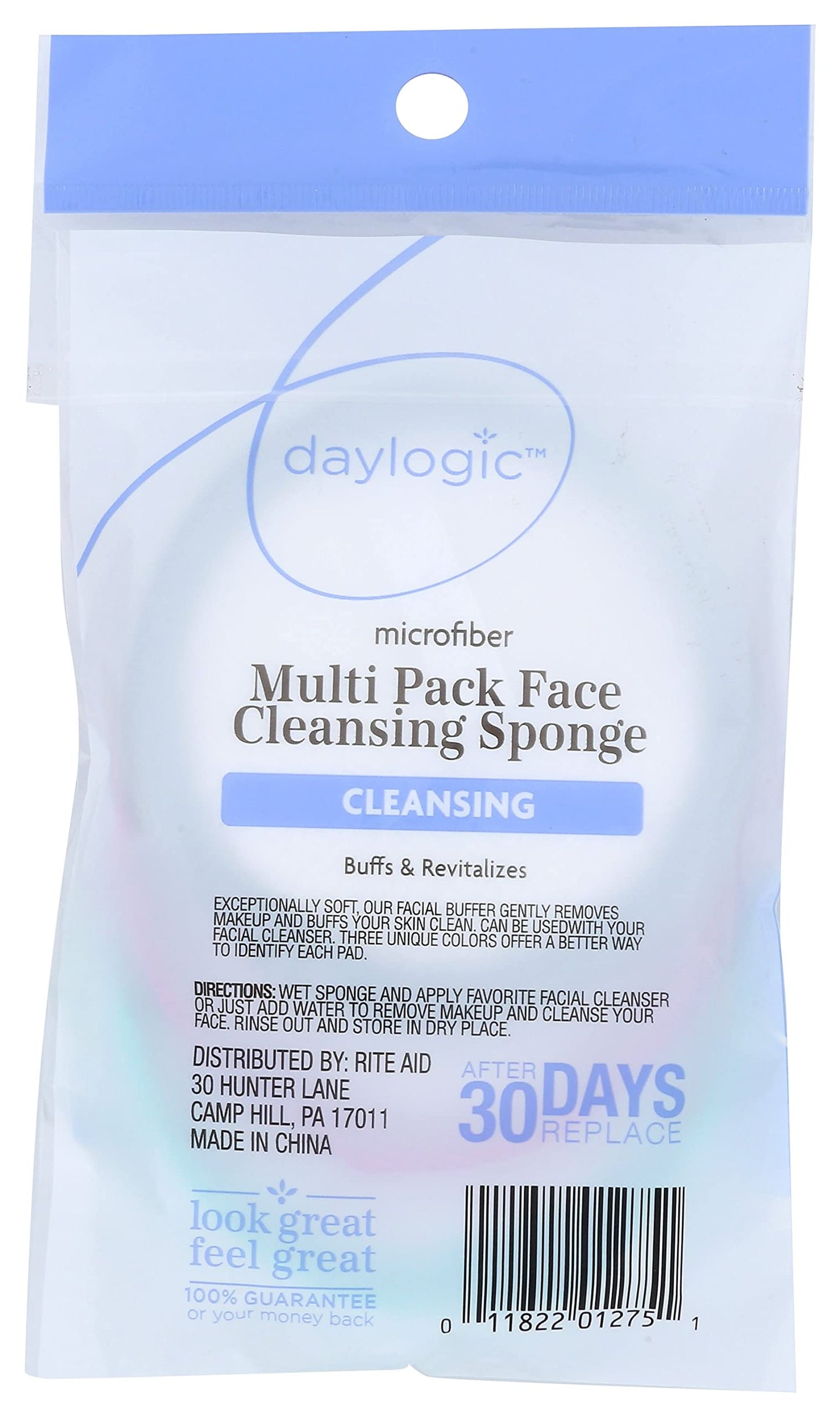 Daylogic, Face Cleanse Sponge, 3 Count Beauty and Personal Care Daylogic