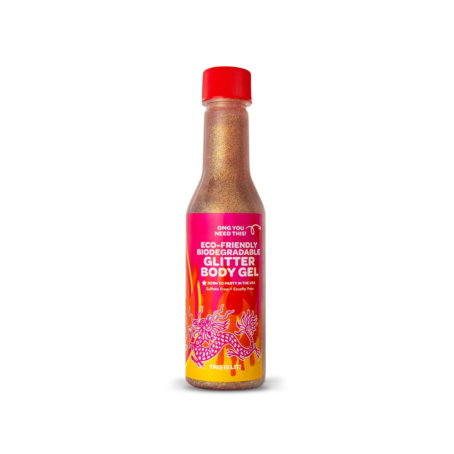 Sunshine & Glitter - SoRahChaCha! - Holographic Body and Face Glitter Gel - Glitter Makeup for Cosplay Biodegradable Glitter, Rose Gold Color, Vegan