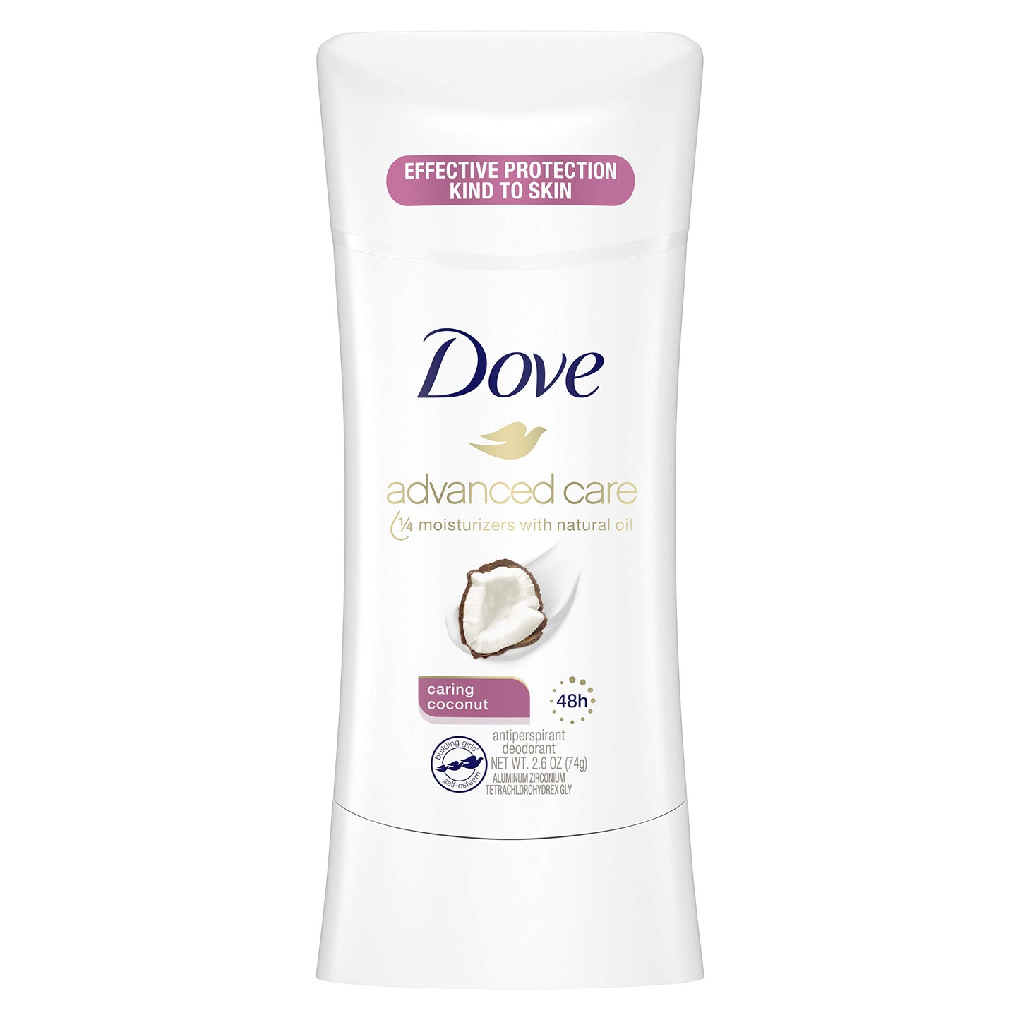 Dove Advanced Care Antiperspirant Deodorant, Caring Coconut, 2.6 oz Beauty and Personal Care Dove