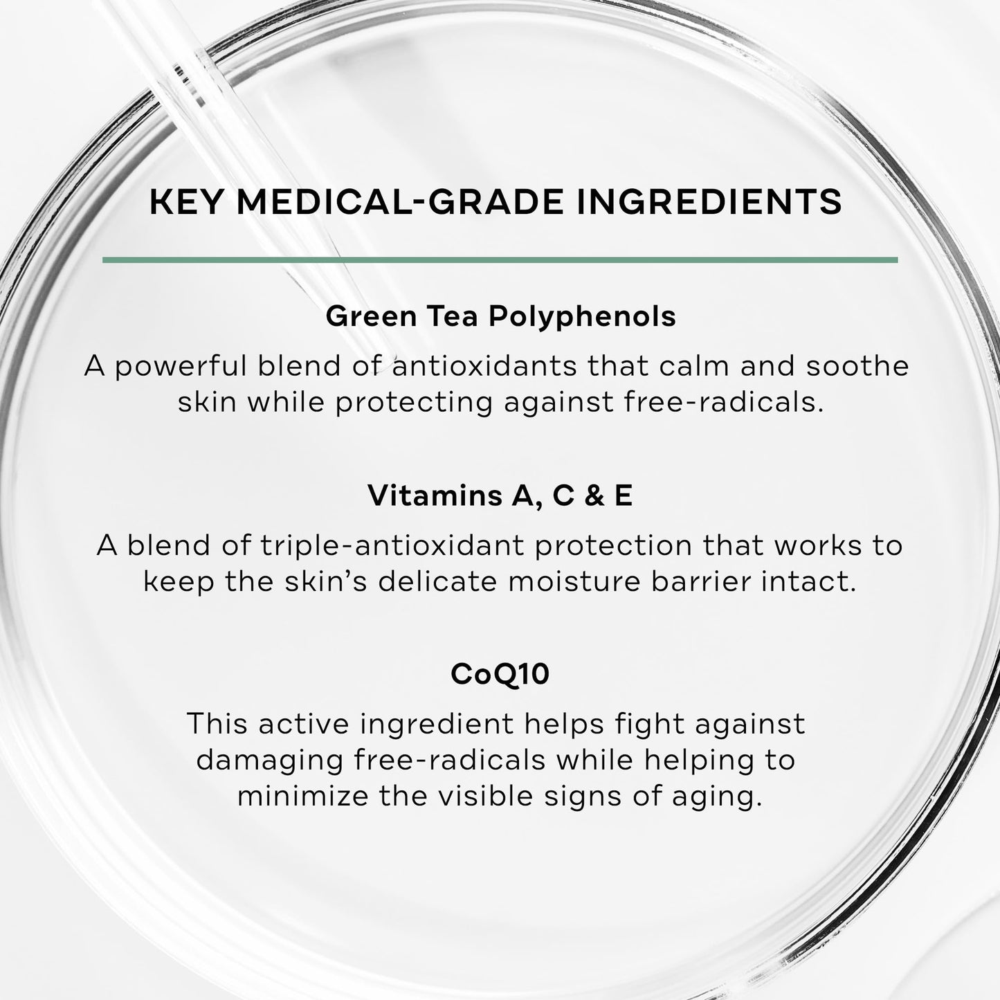 Replenix Green Tea Gentle Soothing Facial Cleanser, Medical-Grade Sensitive Skin Face Wash, Now with New & Improved Packaging (6.7 fl. oz)