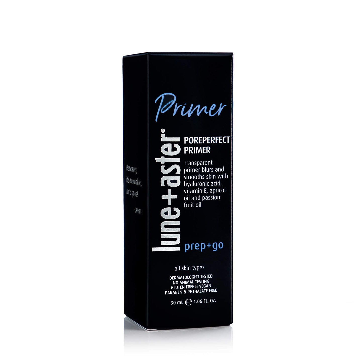 Lune+Aster PorePerfect Primer - Blurs and diffuses the appearance of pores, fine lines and wrinkles, while providing a gentle mattifying, yet radiant