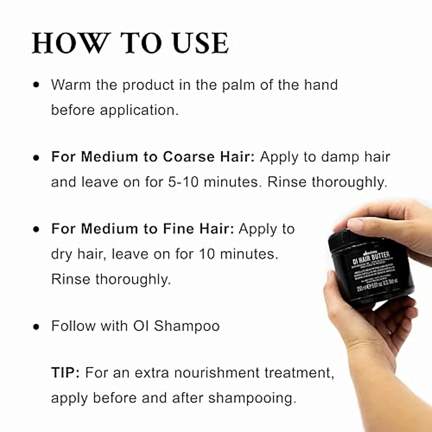 Davines Oi Hair Butter, 8.8 Fl Oz