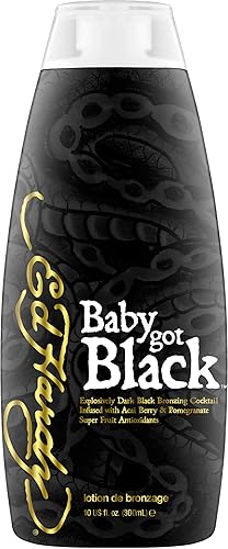 Ed Hardy Baby Got Black Tanning Lotion 10 Oz