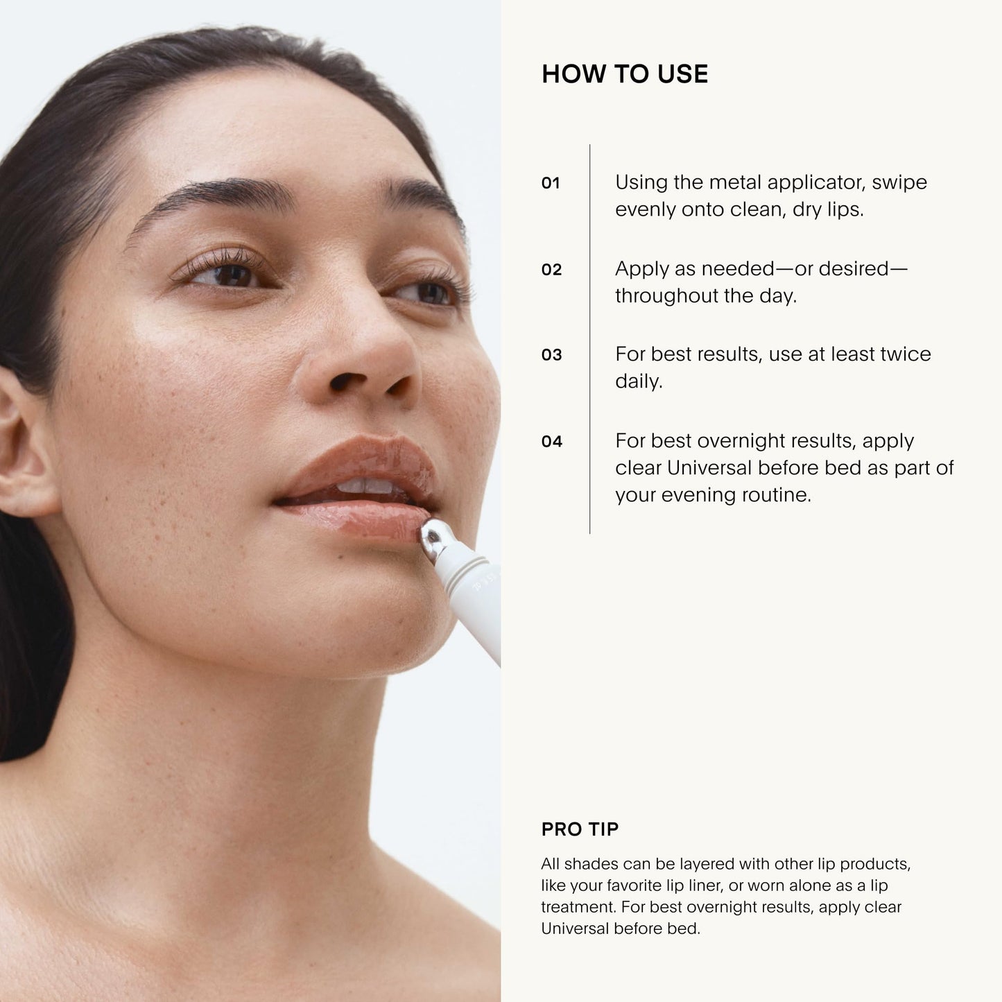 U Beauty The PLASMA Tinted Lip Compound - Anti-Aging & Anti-Wrinkle Lip Gloss, Hyaluronic Acid, Shea Butter & Peptides for Hydration & Plumping,Cassis