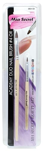 Mia Secret Nail Brush Academy Duo for Beginners Students Pick Yours ! (4 OR) Beauty & Personal Care Mia Secret