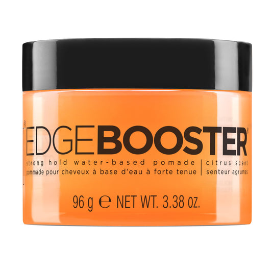 Style Factor Edge Booster Strong Hold Water-Based Pomade | Formulated with Argan Oil for Moisture & High Shine | Long Lasting Edge Control Gel |
