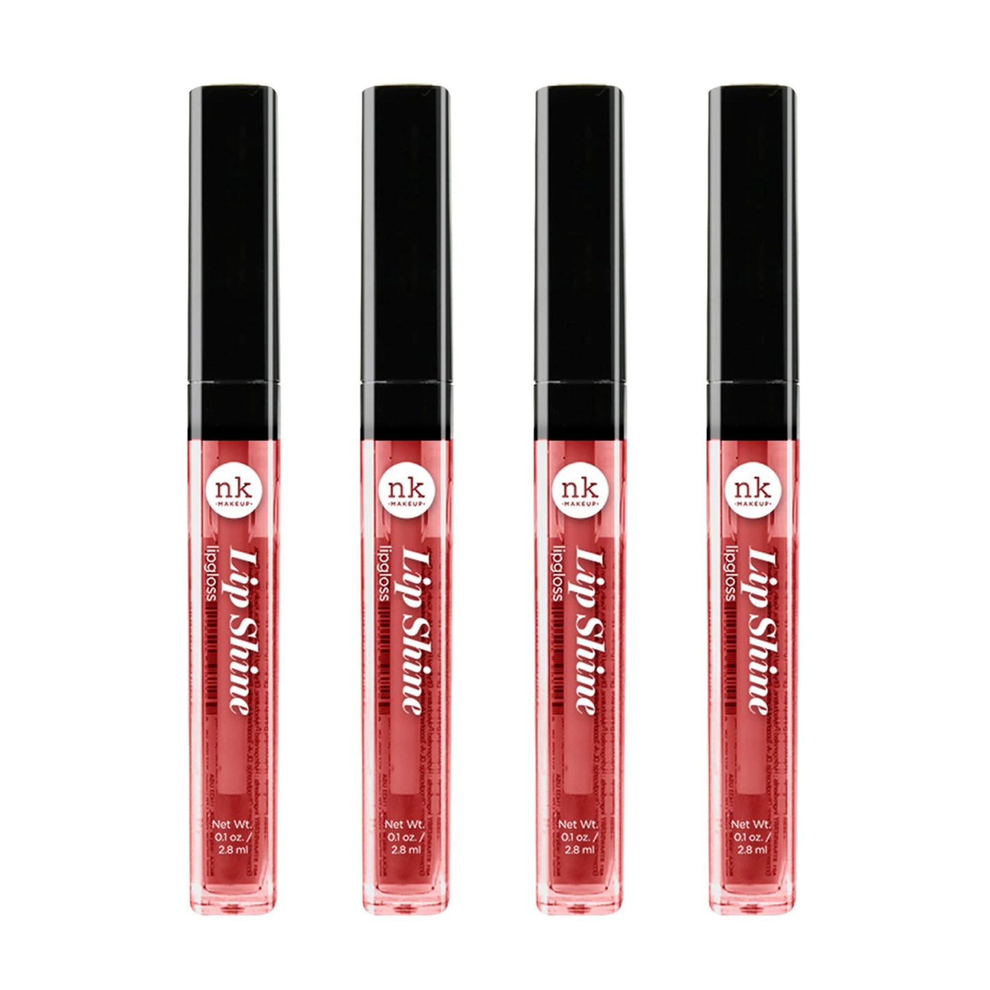 NICKA K NEW YORK Lip Shine, Cosmetics, vibrant colors, bright colors, shining lips, lip shine, long lasting (AMZ247)