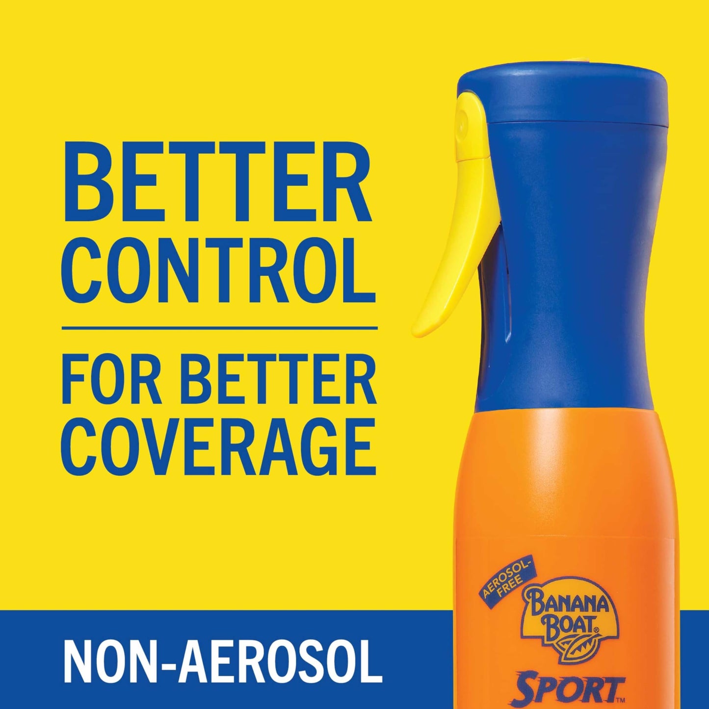 Banana Boat Sport 360 Coverage Spray Sunscreen Mist SPF 50 Refill | Non-Aerosol Sunscreen Spray, SPF 50 Sunblock Mist, Oxybenzone Free, 360 Coverage