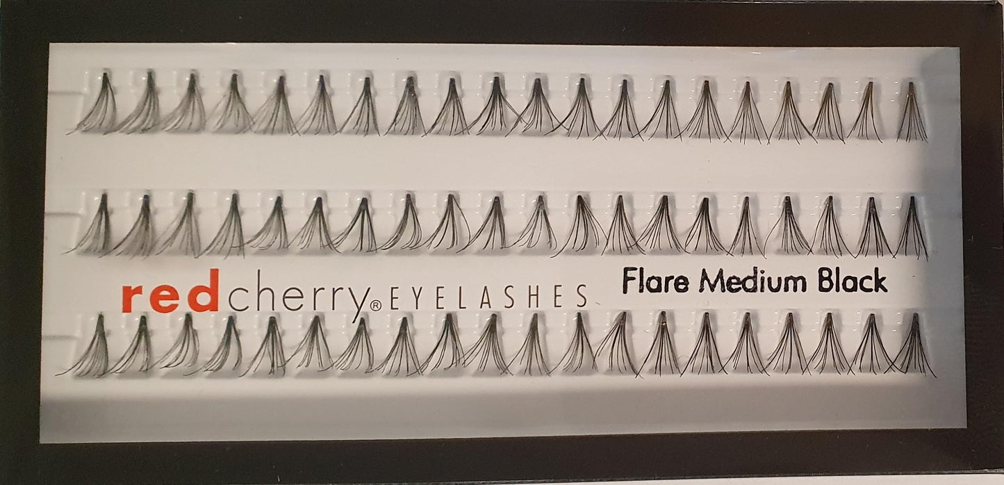Red Cherry Eyelashes Flare medium (3 Piece Pack)
