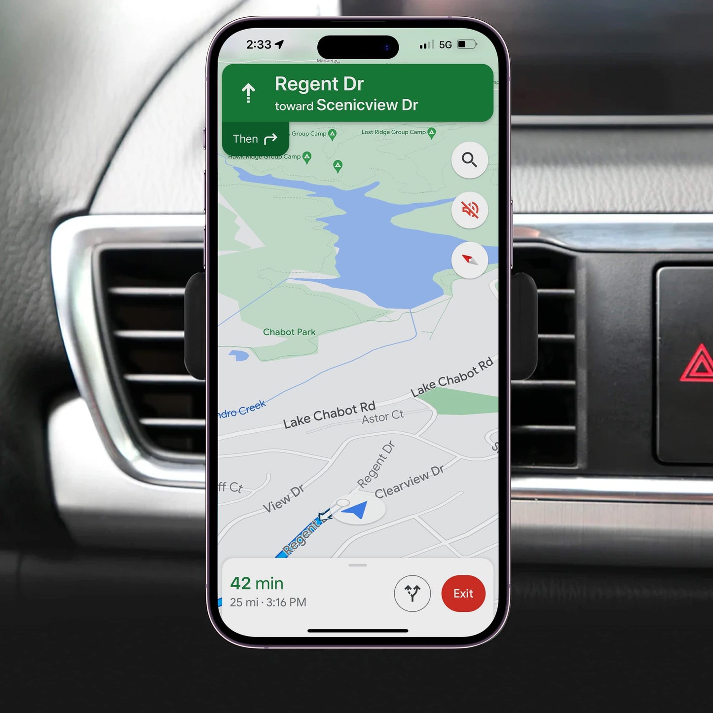 Kenu Airframe Ultra with Insta-Grip tech | Universal Smartphone Car Vent Mount Holder for All iPhone, Android, Pixel, Samsung, LG, Huawei, Xiaomi…