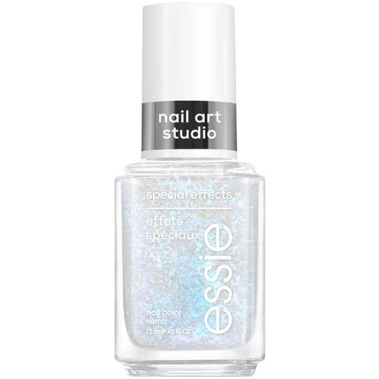 essie Nail Art Studio Special Effects Polish, Pearl, Vegan, Blue Nail Polish, Divine Dimension, 0.46 Fl Oz Beauty & Personal Care essie