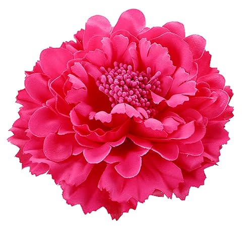 Hair Flower Clips Brooch Boutique Hair Accessories Bohemia Hairpins for Women Girls (Rose)