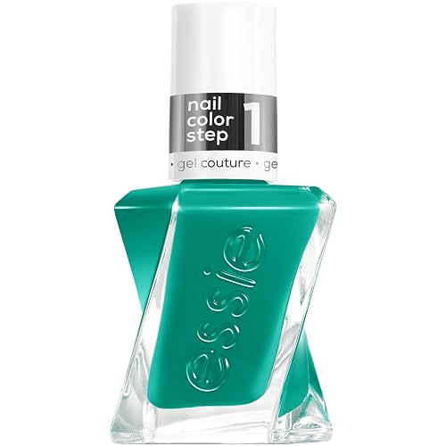 essie Gel Couture Nail Polish, Long Lasting Green Nail Polish, Vegan, Dopamine Rush, 0.46 fl oz Beauty & Personal Care essie