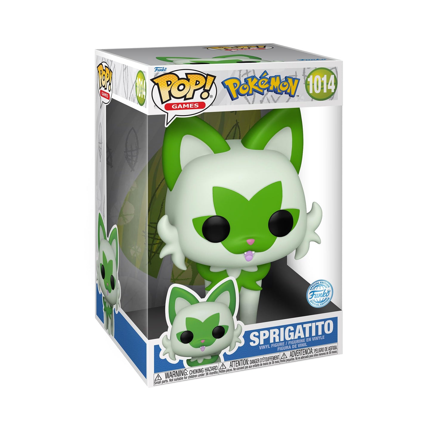 Funko Pop! Jumbo: Pokemon - Sprigatito - Collectible Vinyl Action Figure - Gift Idea - Official Merchandise - Toys for Children and Adults - Video…