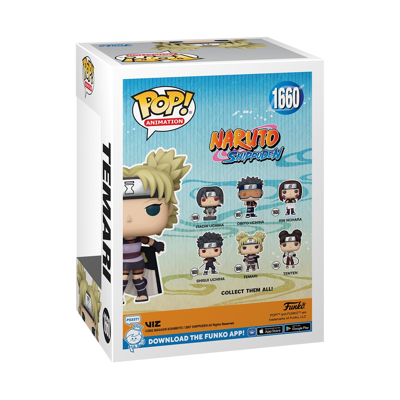 Funko POP! Animation: Naruto - Temari - Temari - Collectable Vinyl Figure - Gift Idea - Official Merchandise - for Kids & Adults - Anime Fans - Model…