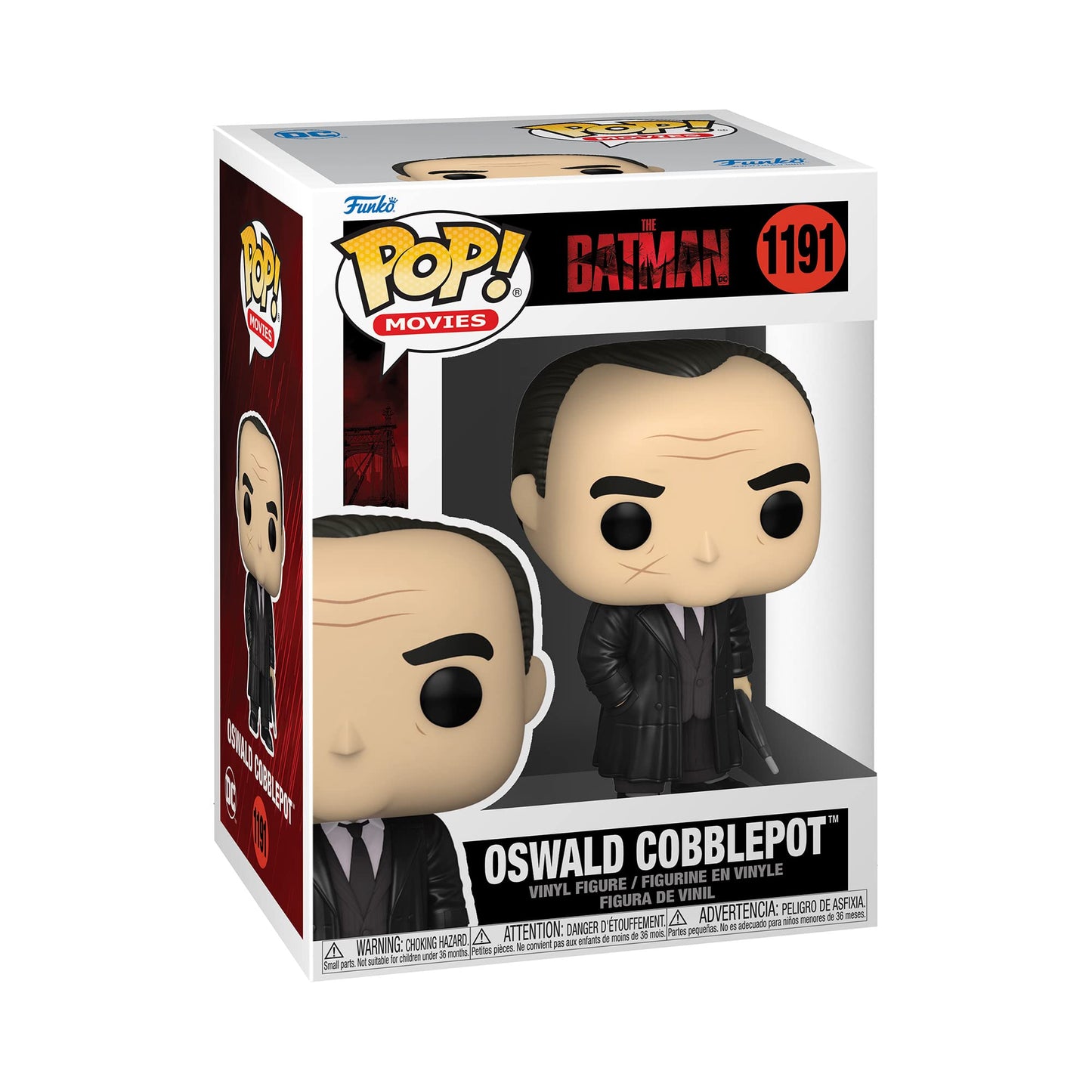 Funko Pop Movies: The Penguin Batman - Oswald Cobblepot - 1/6 Odds for Rare Chase Variant - (Styles May Vary) - Collectable Vinyl Figure - Gift Idea…
