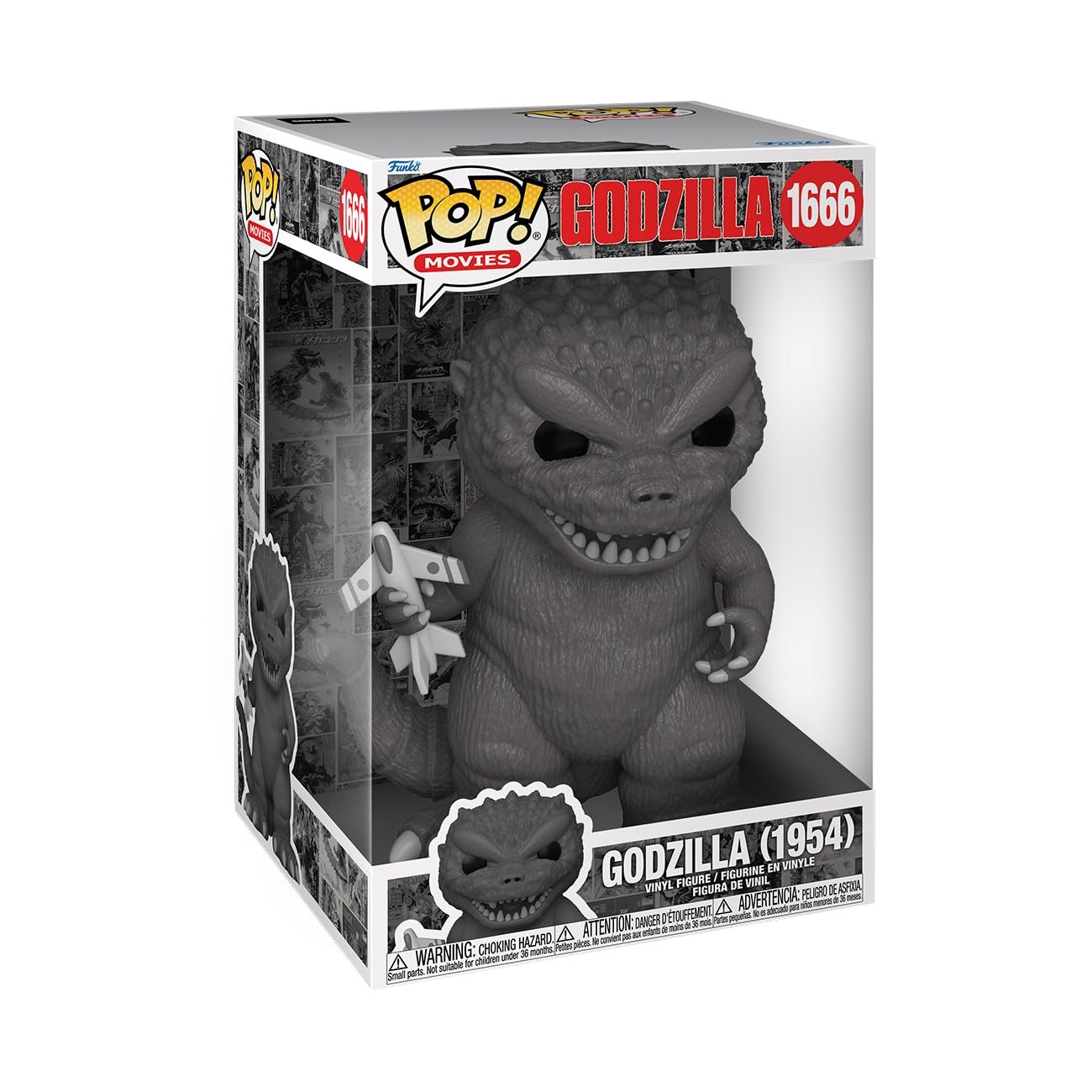 Funko POP Jumbo: Godzilla 70th Anniversary - Godzilla 1954 - Collectable Vinyl Figure - Gift Idea - Official Merchandise - for Kids & Adults - Movies…