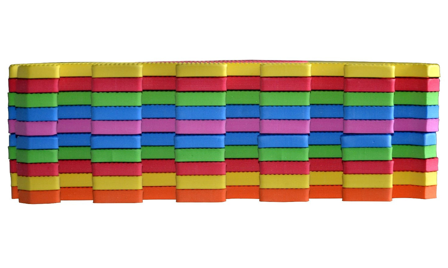 POCO DIVO Numbers Puzzles Play Mat, 10-Tile Colorful EVA Foam, Kids Safety Education Playmat, 10SQ FT Interlocking Soft Floor