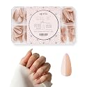 Apres Neutrals Gel-X Alex Box Of Nail Tips, 11 Sizes 00-9, Soft Gel Nail Tip Box, Nail Extensions (150pcs) (Natural Stiletto Short, 150pcs) Beauty & Personal Care APRÉS