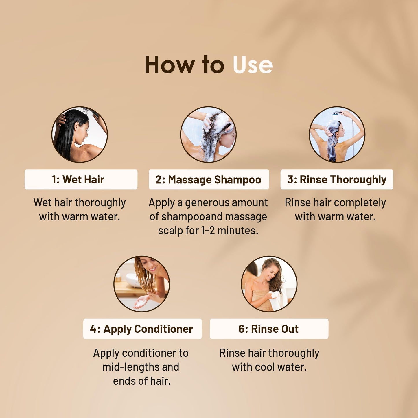 Herbishh Ginger Extract Thickening Shampoo and Hair Conditioner for Hair Thickening, Suitable for All Type Hair, Sulphates & Parabens Free 10fl. oz
