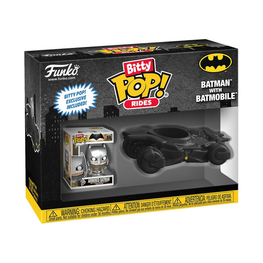 Funko Pop! Bitty Ride: DC - Batman with Bat Mobile
