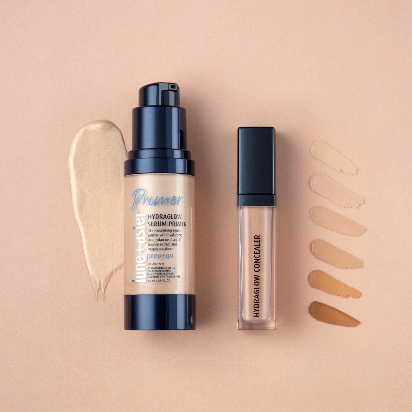 Lune+Aster Hydraglow Concealer | Skin-Nourishing, Natural-Looking, Medium To Full Coverage - Fair, 1.0 Oz