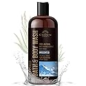 Natural Body Wash for Women, Men & Kids - Fragrance Free Body Wash - 12oz pH 5.5-Best pH Balance-Liquid Soap for All Skin Types-Moisturizing Sulfate