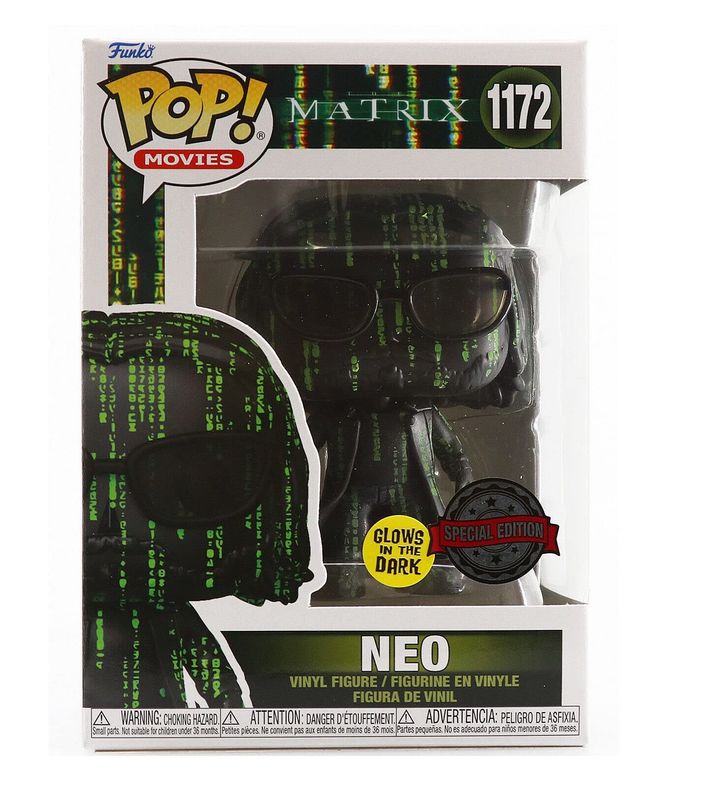 Funko - Pop The Matrix Neo Exclusive Action Figure, Multicolor (133741)