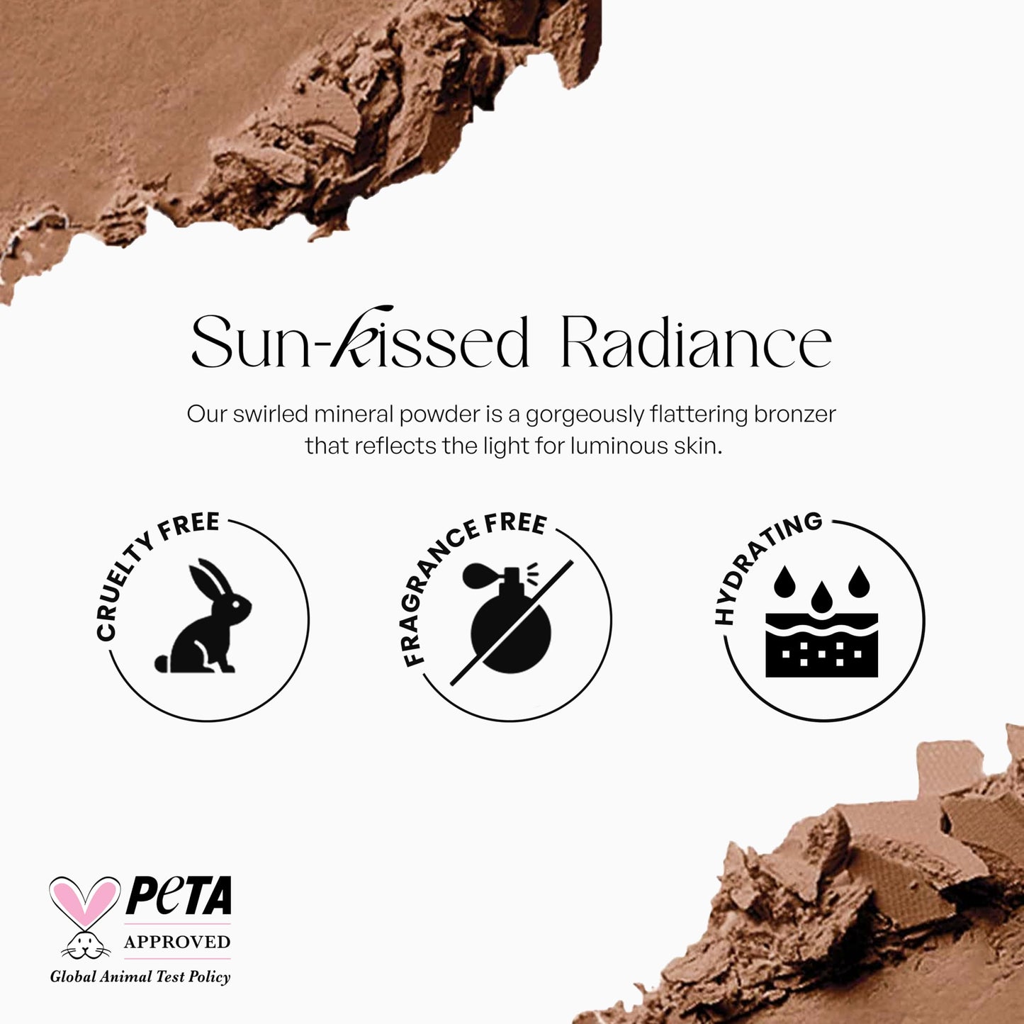 Sorme Cosmetics Baked Bronzer in Warmth (0.2oz)| With Skin-Revitalizing Vitamin E and Botanical Extracts | Versatile Wet/Dry Powder Bronzer