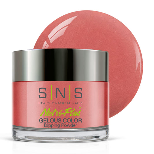SNS Nail Dip Powder, Gelous Color Dipping Powder - Aspen Rose (Pink/Rose) - Long-Lasting Acrylic Nail Color & Polish Lasts 14 Days - Low-Odor & No UV Beauty & Personal Care SNS Healthy Natural Nails
