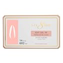 Cre8tion Soft Gel Nail Tips, Short Almond Shape, 602 Tips in 14 Sizes (00-9) for Professional Nail Extensions Beauty & Personal Care Cre8tion