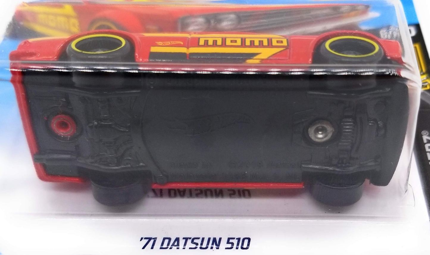 Hot Wheels NIGHTBURNERZ 8/10, RED '71 Datsun 510 97/249