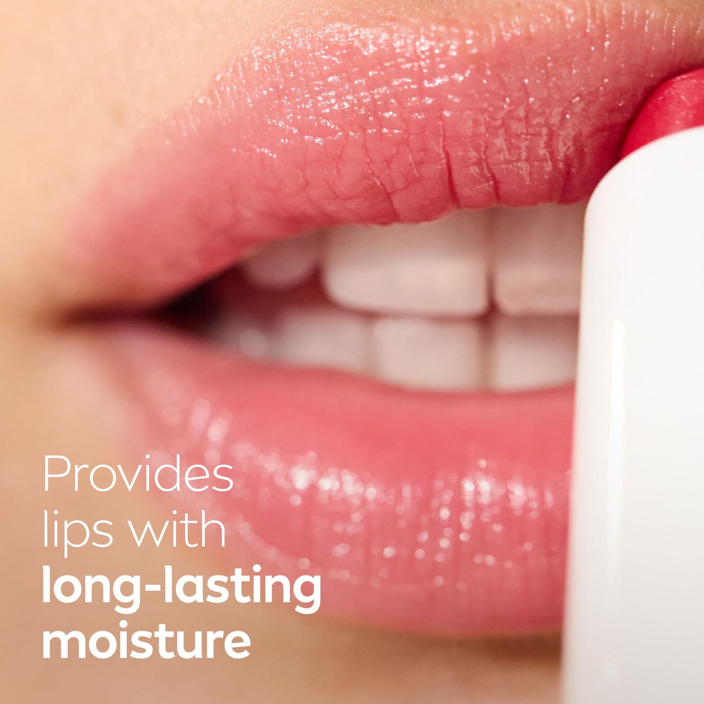 NIVEA Shimmer Lip Care, Shimmer Lip Balm with Shea Butter, Nourishing Oils and Vitamin C & E, 3-in-1 Moisture, Repair (for Dry Lips) and Shimmer, 0.17