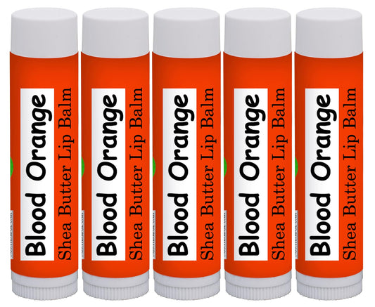Northridge Oak - 100% All Natural Lip Balm - Blood Orange 5 Pack Beauty and Personal Care Northridge Oak
