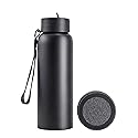 TYLT 24oz Stainless Steel Water Bottle with Built-in Bluetooth Speaker - 12-Hour Playback, Double-Wall Insulation, Portable Audio for Outdoor
