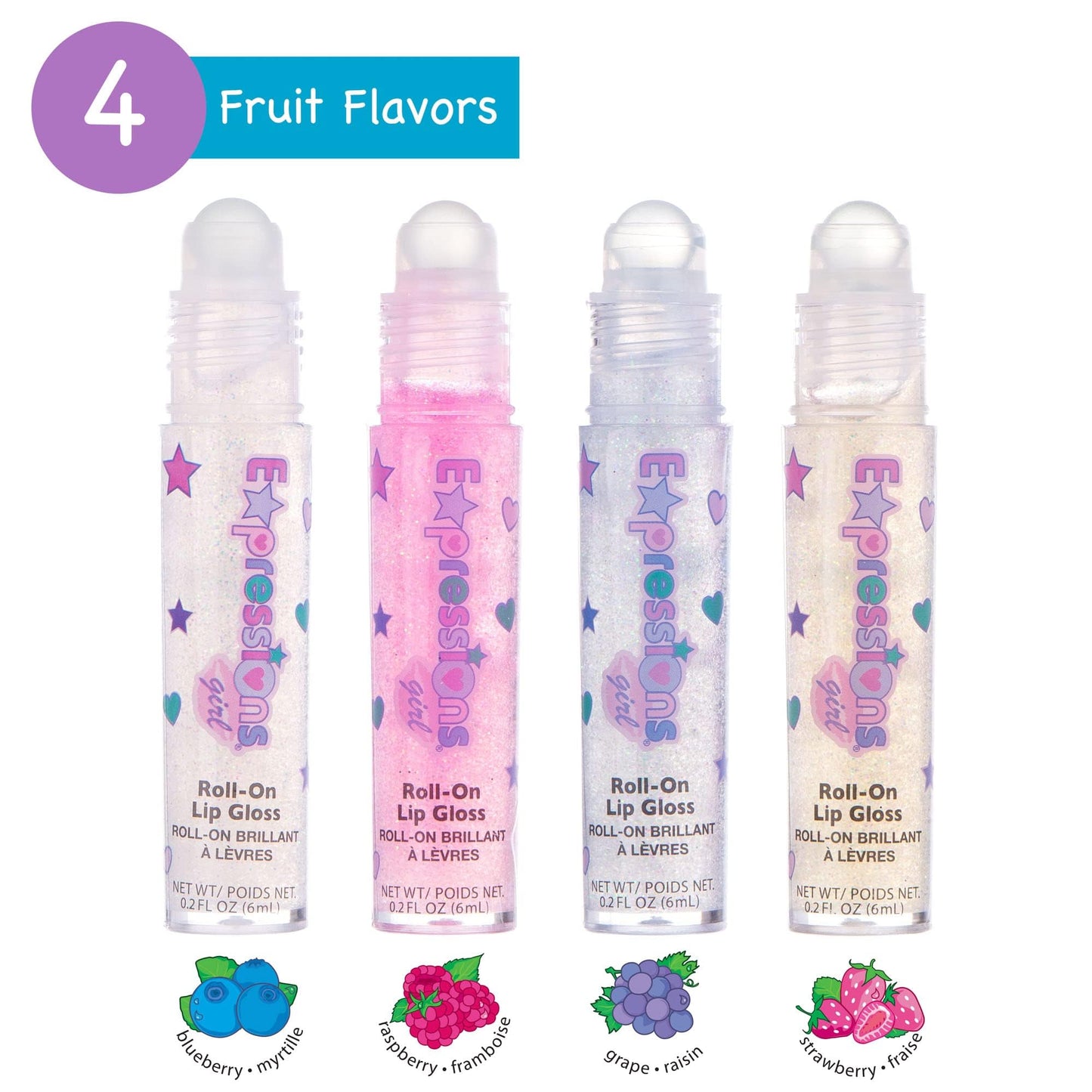 12pc Lip Gloss Necklace, Fruit Flavored Lip Gloss Set, Value Pack, Teen Girls Party Favors, Non Toxic Lip Gloss Necklaces For Girls