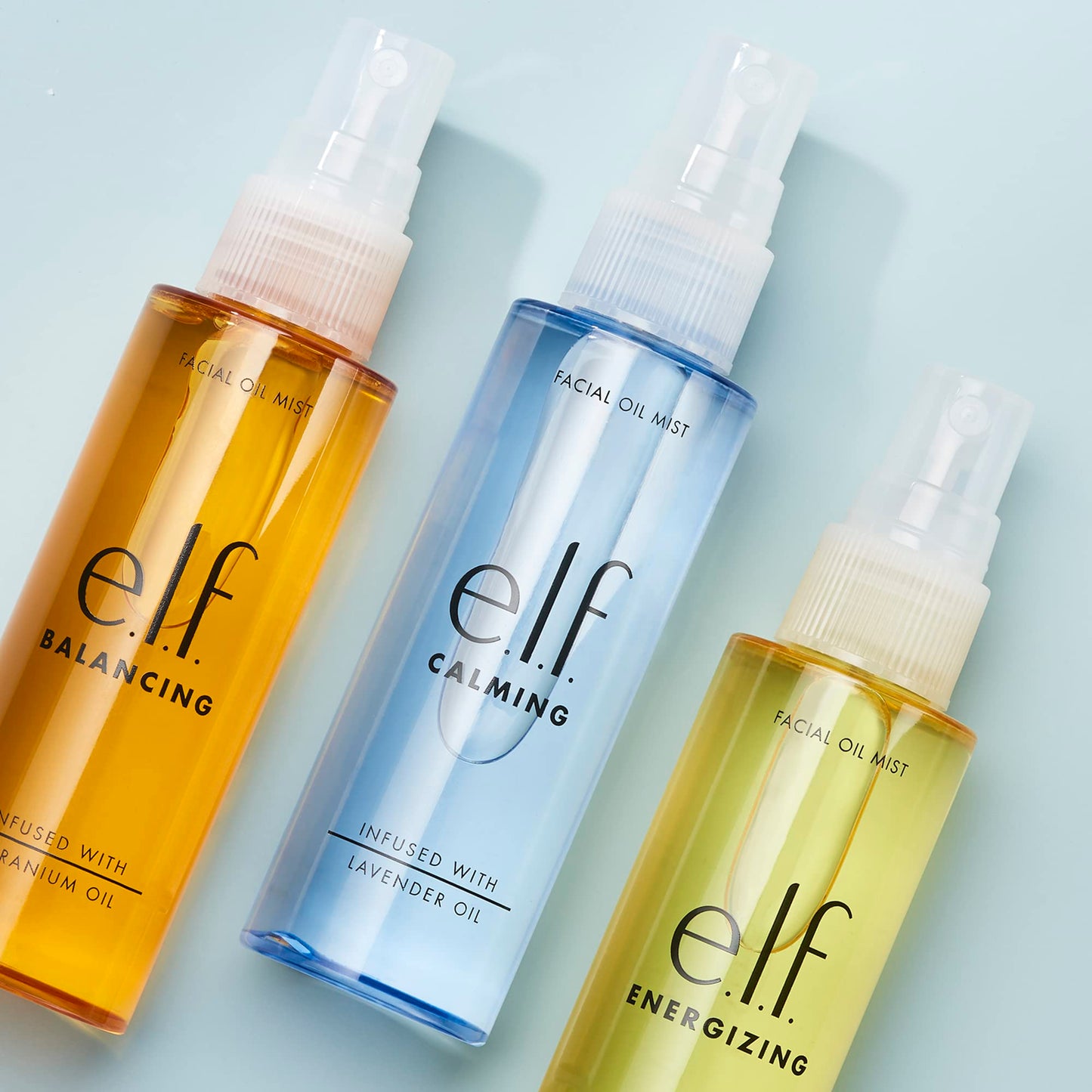 e.l.f. Calming Facial Oil Mist, Essential Oil-infused Facial Mist, Helps Calm The Mind & Body, Mood Booster, Vegan & Cruelty-Free, 2.02 Fl Oz