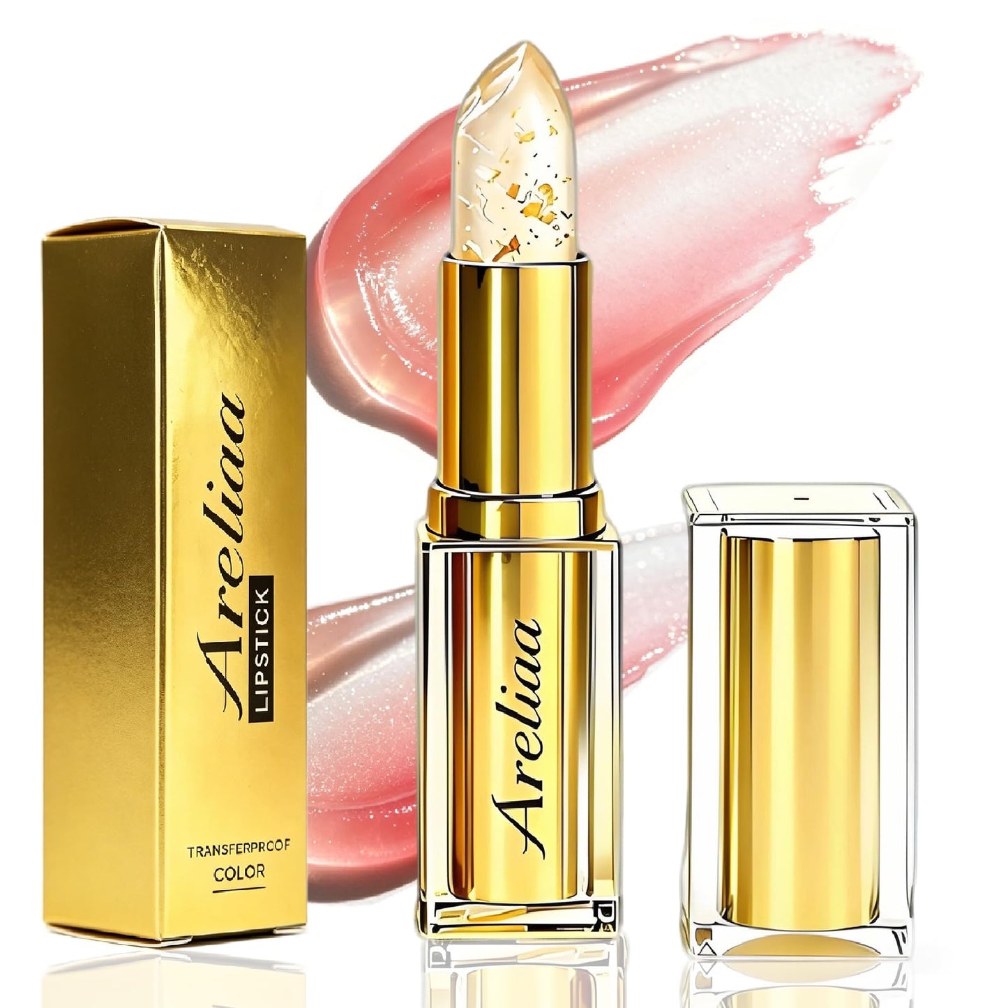 Areliaa Skin-Adaptive Lipstick for Older Women, Ph Lipstick Color Changing Long Lasting, Transfer-Resistant & Nourishing Lip stick, Keeping Makeup in