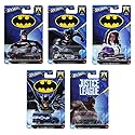 Hot Wheels Batman 2024 Complete Set of 5 - HDG89‑956L | 1:64 Scale Die-Cast Vehicles Featuring Iconic Batman Designs - Ages 3+