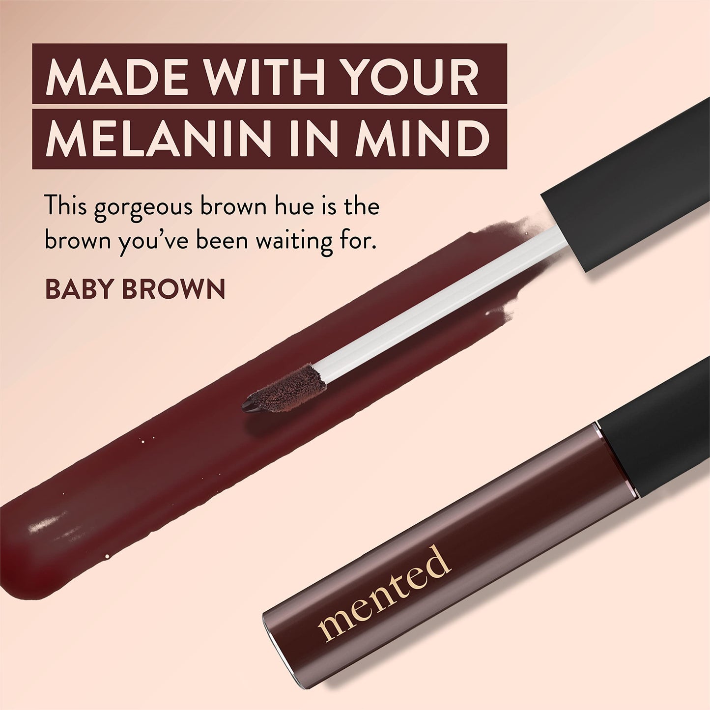 Mented Cosmetics Lip Gloss for Women Tinted Lip Balm Stain, Long Lasting Buildable Moisturizing Lipgloss Lipstick Topper, Made in USA, Cruelty Free