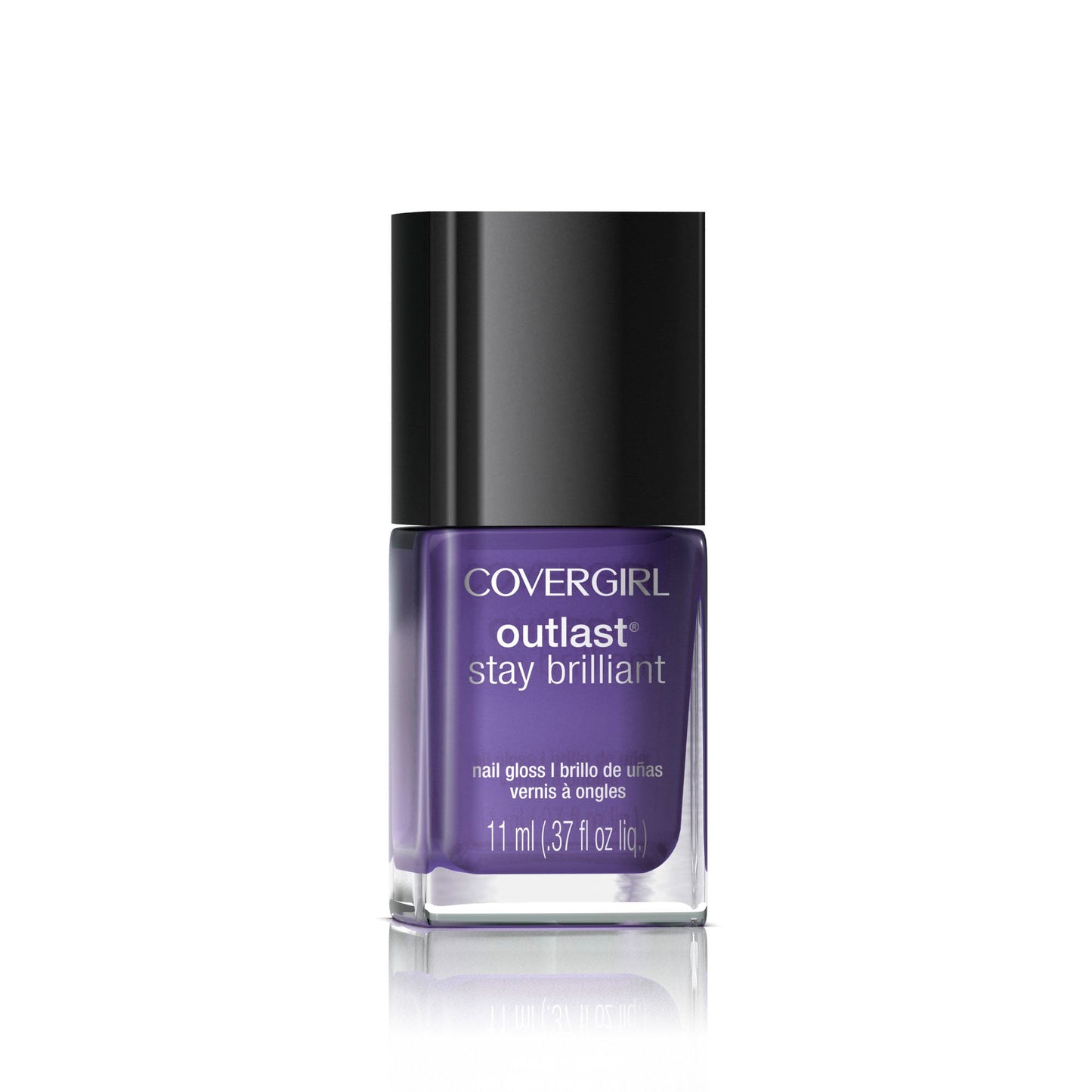 COVERGIRL Outlast Stay Brilliant Nail Gloss Vio-Last 300, .37 oz (packaging may vary) Beauty & Personal Care COVERGIRL