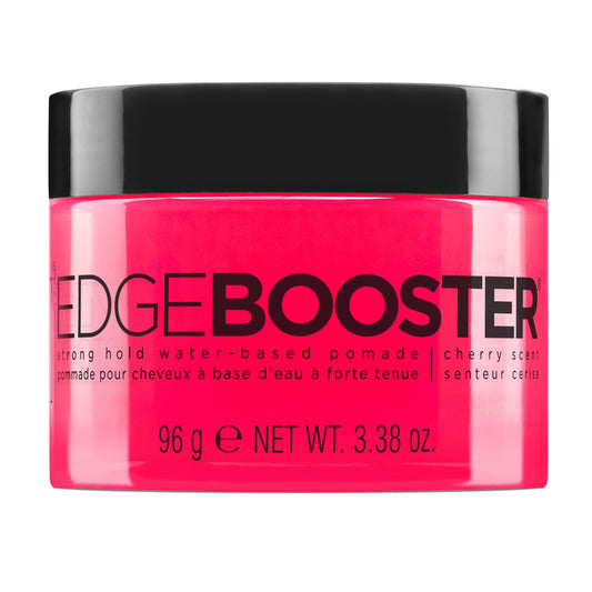 Style Factor EDGE BOOSTER Strong Hold Water-Based Pomade | Formulated with Argan Oil for Moisture & High Shine | Long Lasting Edge Control Gel |