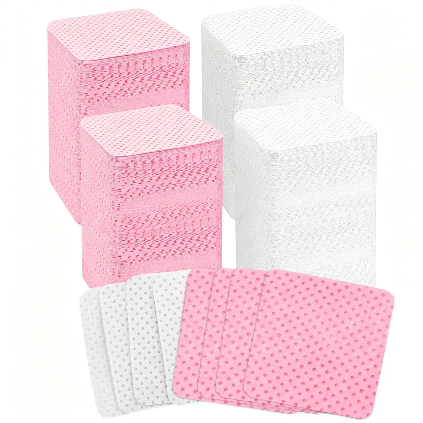 LNDIEHS 1900Pcs Lint Free Nail Wipes, Nail Supplies Nail Polish Wipe, Pads Gel Nails No Lint Naile Glue Wipes Super Absorbent Soft Non-Woven Beauty and Personal Care LNDIEHS Default Title