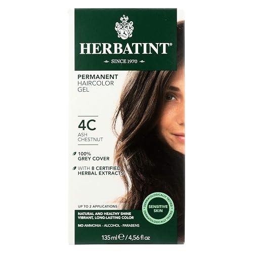 Herbatint Haircolor Kit Ash Chestnut 4C - 4 fl oz