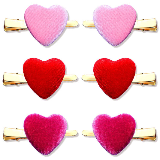 NVENF Valentine’s Day Heart Headband Sparkling Rhinestone Heart Hairbands Red Heart Hair Hoop Valentine’s Hair Accessory Wedding Birthday Party Gifts