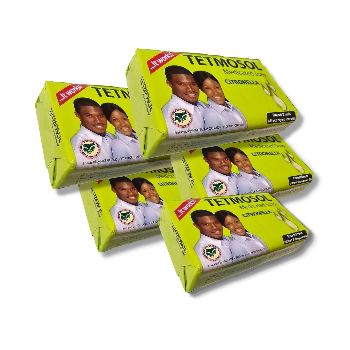 NatoGears Tetmosol Medicated Soap With Citronella Pack (5) Beauty & Personal Care NatoGears