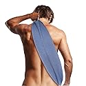 Evridwear Exfoliating Back Scrubber with Handles Two Sides for Body Shower Deep Cleans Skin Massages Invigorating Blood Circulation Men Women One Size